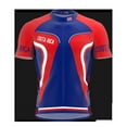 thumbnail image 3 of Costa Rica Full Zipper Bike Short Sleeve Cycling Jersey  for Men - Size 4XL, 3 of 4