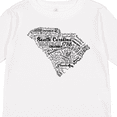 thumbnail image 4 of Inktastic South Carolina Word Salad- state outline Boys or Girls Long Sleeve Toddler T-Shirt, 4 of 5