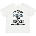 thumbnail image 3 of Inktastic Born to Snuggle Boys or Girls Toddler T-Shirt, 3 of 5