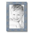 thumbnail image 2 of ArtToFrames 8" x 14" Blue Picture Frame, 8.5x14 inch Blue Wood Poster Frame (WOM-4377), 3 Pack, 2 of 8
