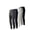 Black, White, Dark Gray, Light Gray, Navy Blue, variant on Girls Leggings Toddler 5 Pack Cotton Full‑Length Stretch Pants Basic Kids Daily Wear 3T‑12
