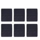 thumbnail image 1 of 6pcs paños de limpieza suave de microfibra superfinas para anteojos joyería artesanía lente de la cámara teléfonos pantalla (negro), 1 of 1