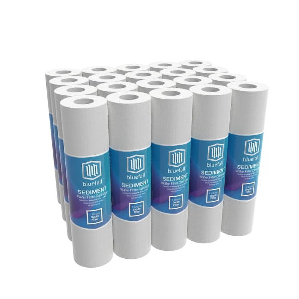 1-Micron Sediment Water Filter Replacement Cartridge for 10 in. x 2.5 in. (POE) Whole House Systems 20 Pack