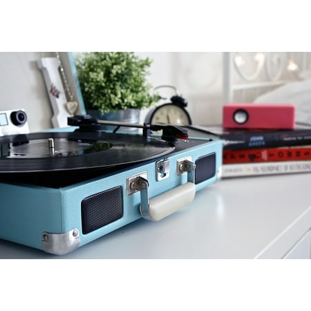 - LAMINATED POSTER Record Sound Vinyl Music Record Player Vintage Poster Print 24 x 36