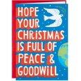 thumbnail image 1 of Shoebox Funny Christmas Card (Peace and Goodwill), 1 of 6
