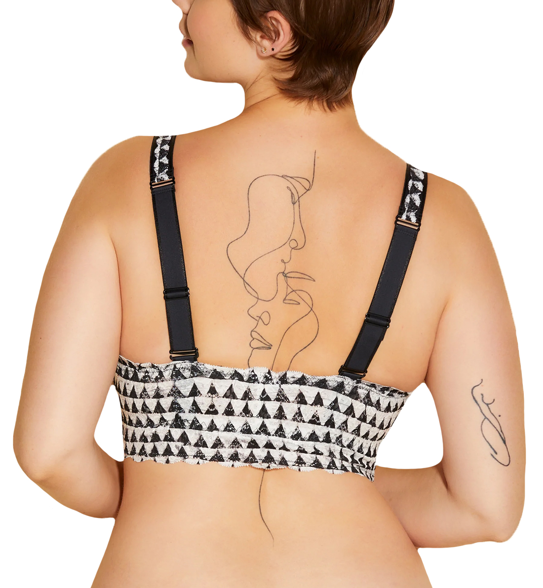 Cosabella, Never Say Never Printed Super Curvy Sweetie Bralette