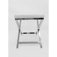 thumbnail image 5 of White Polyurethane Chair with Chrome Base, 5 of 5