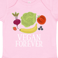 thumbnail image 4 of Inktastic Vegan Forever Healthy Eating Boys or Girls Baby Bodysuit, 4 of 5