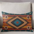 thumbnail image 3 of Aztec Southwest Throw Pillow Cover 16 x 24 Inch Decorative Pillow Cover Vintage Geometric Farmhouse Art Lumbar Pillowcase Seasonal Rectangle Cushion Case for Couch Sofa Bed Living Room, 3 of 7