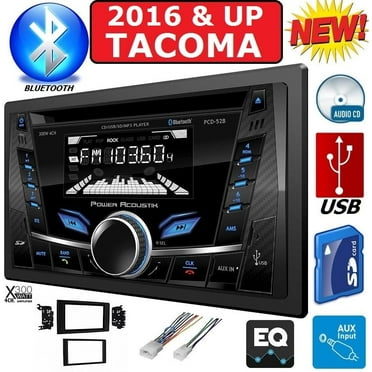 2016 &UP TOYOTA TACOMA  BLUETOOTH CD/MP3/SD/USB/AUX CAR RADIO STEREO PKG WITH EQ