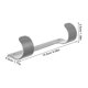 thumbnail image 2 of WASHWEPE 2Ud Gancho Para Y Tabla De Planchar De Pared Plateado Con Multifuncional Para Almacenaje, 2 of 8