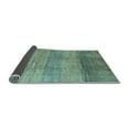thumbnail image 2 of Ahgly Company Indoor Rectangle Abstract Light Blue Contemporary Area Rugs, 2' x 4', 2 of 4