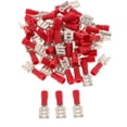 thumbnail image 4 of 100 piezas de conectores de de cableado completamente aislados, conectores de crimpado de alambre nalgas de terminal de de desconexió rojo Yotijar Conector de engarce del terminal, 4 of 7