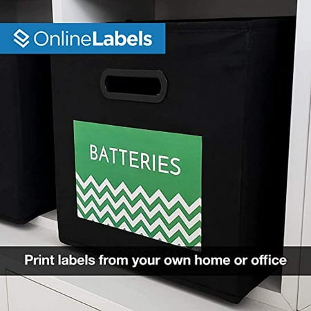 Rectangle Shipping Labels Permanent 7 X 5, White Matte For Fedex, Shopify, Usps Pack Of 200 Labels, Sheets Inkjet/Laser Printers 100