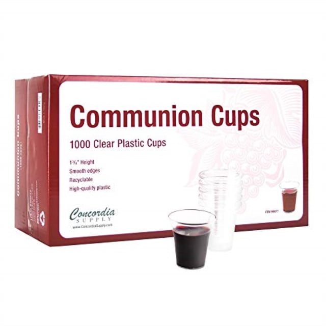 Concordia Supply Communion Cups Premium Disposable Box of 1000