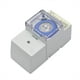 thumbnail image 4 of Interruptor de temporizador mecánico de 24 horas AC 110-230V Intervalo de 30 minutos 48 veces ON/OF CACAGOO  Interruptor de temporizador, 4 of 7