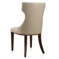 thumbnail image 4 of Ceets Reine Leatherette Dining Chairs (Set of 2) Saddle, 4 of 5