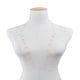 thumbnail image 5 of Collar de cuerpo Zulema Cadena del cuerpo Rhinestone Oro, 5 of 8