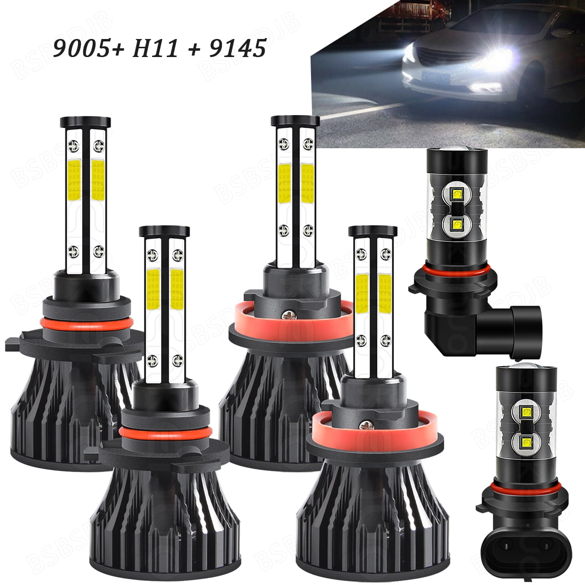 2007 Toyota 4runner Headlights Black Honeycomb Grille With Lights For Toyota 4Runner 2006-2009 Model 2006 4runner Headlights