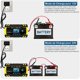 thumbnail image 1 of Cargador de batería inteligente de 12 V/24 V 8 A, cargador de batería de 3 etapas y función de reparación automática para coche, motocicleta, camión, AGM, gel, húmedo, SLA (6-150 AH) ZefeiWu 8390612591259, 1 of 1