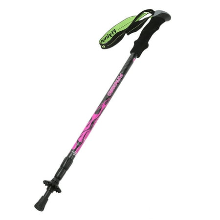 Carbon Fiber Lightweight Trekking Pole Adjustable Telescopic Hiking Walking Stick 3