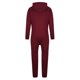 thumbnail image 5 of Mono de hombre de moda de color sólido con capucha, cremallera larga, bolsillo, mono informal, pantalones, pijama de poliéster para hombre, 5 of 6