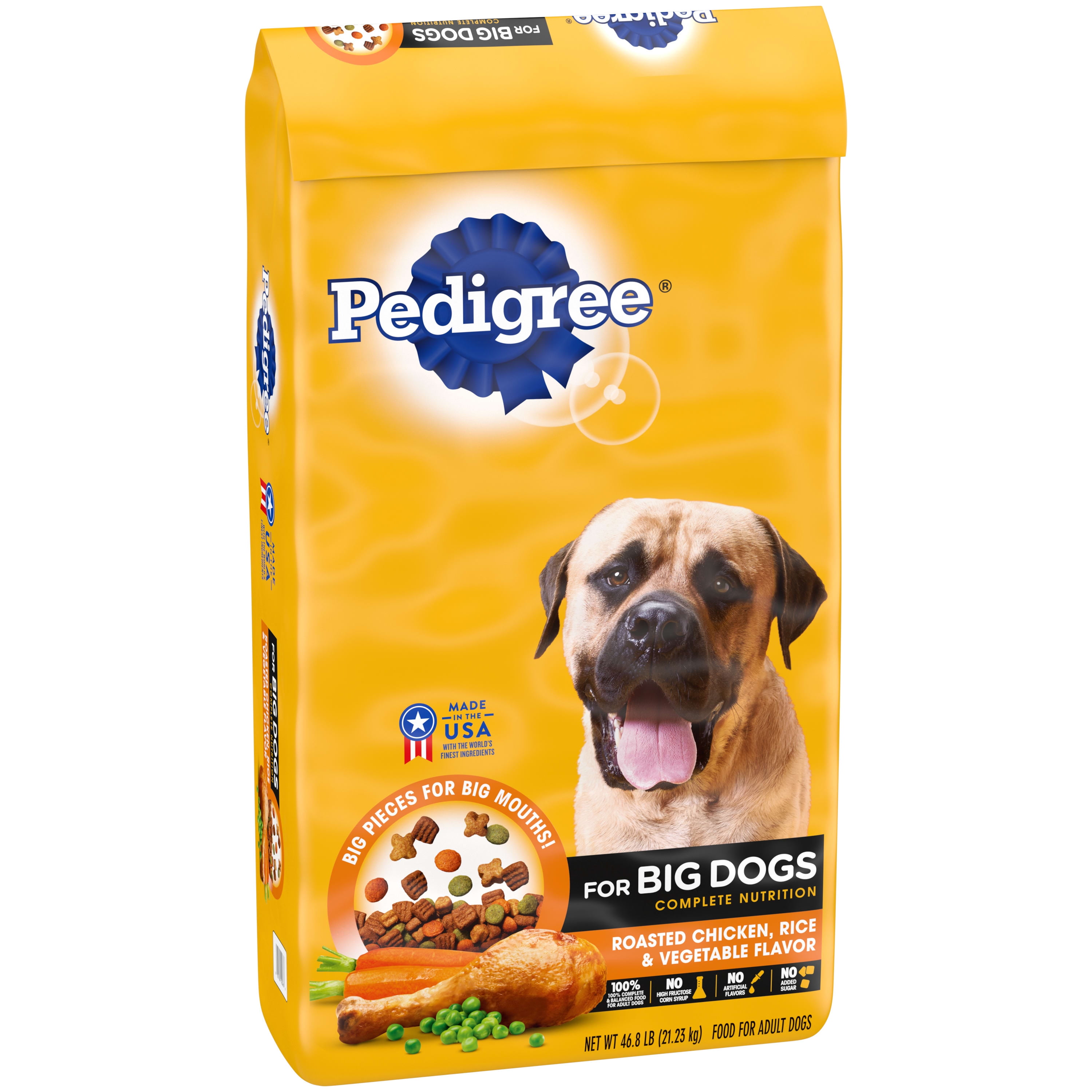 PEDIGREE Complete Nutrition Adult Dry Dog Food Roasted Chicken, Rice &  Vegetable Flavor Dog Kibble, 3.5 lb. Bag - Walmart.com