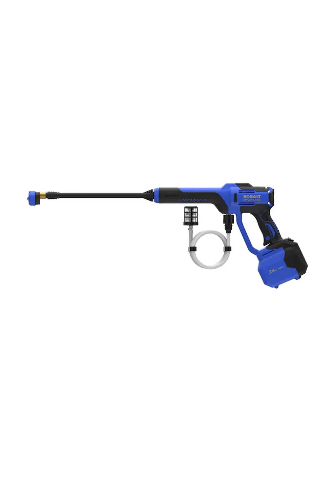 Kobalt 700-PSI 0.8-GPM Cold Water Battery Outdoor power cleaner with 1 Spray Tips