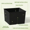 thumbnail image 5 of Homall 2-Pack 32" Tall Outdoor Plastic Planters with Inside Pots, Rattan - Patterned for Patio Decor, 5 of 7