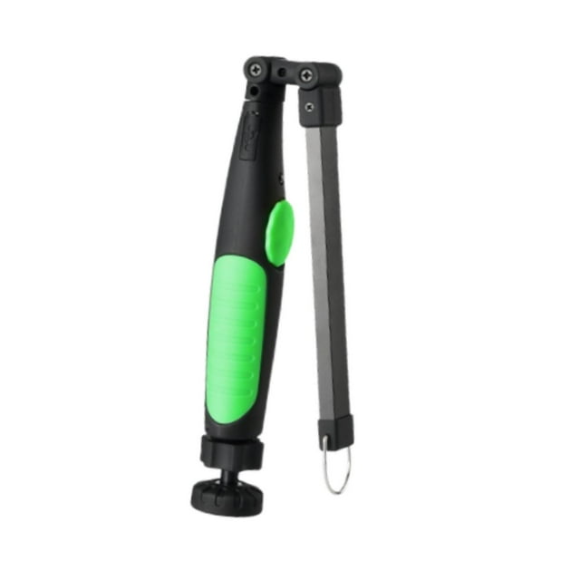 Lámpara de trabajo COB, lámpara de inspección multifuncional con gancho, luz de emergencia, de camping para garaje, taller, reparación de automóviles, Verde