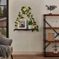 thumbnail image 4 of Shelf for Wall,Floating Shelves,Floating Shelves for Wall No Drilling,Adhesive Shelves,Command Strip Shelf,Room Decor Aesthetic,Plant Shelf Wall,Whimsical Decor,2-Piece Set(Green Leaf), 4 of 6
