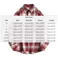 thumbnail image 2 of Ceisia Men's Vintage Plaid Flannel Shirt | Loose Drop-Shoulder Long Sleeve Casual Button-Down Top Gifts, 2 of 3