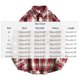 thumbnail image 2 of Camisas de los Hombres de Manga Larga Casual Vintage Comprobar Cuadrado Botón Abajo Cuello de Solapa Poliéster Blusa Primavera Otoño Partido Playa, 2 of 3
