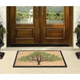 thumbnail image 5 of A1HC First Impression Hand-Crafted Rubber Coir Life of Tree Double Door Mat (30" X 48"), 5 of 6
