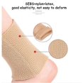 thumbnail image 4 of Calcetines de gel para tobillos, protección para patinaje sobre hielo, equitación y soporte para pies de corte libre, 4 of 4