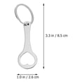 thumbnail image 3 of 5pcs Trolley Tokens Key Ring Metal Small Tokens Shopping Cart Tokens Portable Cart Tokens, 3 of 9