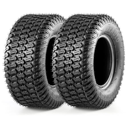 2Pcs 13x5.00-6 Riding Mower Tires 13x5x6 Turf Tires for Lawn and Garden Mower,4PR,P332, Set of 2 13x5-6