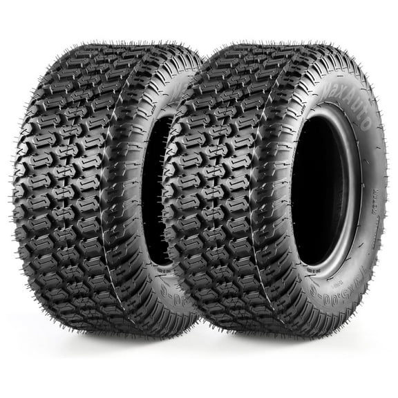 2Pcs 13x5.00-6 Riding Mower Tires 13x5x6 Turf Tires for Lawn and Garden Mower,4PR,P332, Set of 2 13x5-6
