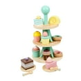 thumbnail image 3 of Xuanheng Wooden Tea Party Set Educational Kitchen Accessories for Girls Kids Children, 3 of 8