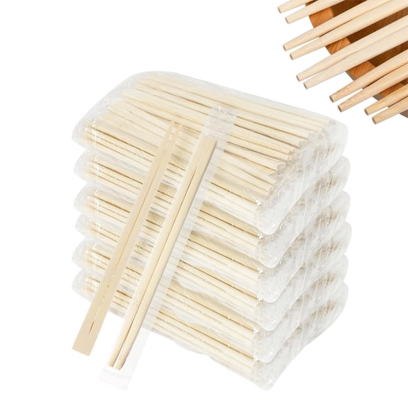 Separated Disposable Chopsticks Separated Sleeved Individually Chopsticks for Home Take-Out Orders Utensils for Restaurants Picnics 50pcs