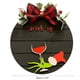 thumbnail image 2 of Puerta Delantera Decoraciones De Navidad Colgador De Corona De Ladrón De Navidad Guirnalda De Lazo De Navidad Decoraciones De Madera seitruly HA039355-00, 2 of 6