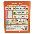 thumbnail image 4 of My First English Sound Toy – 470+ Words, 21 Themes, Fun Word Game, Alphabet Sound Book, Press to Learn Phonics, Interactive Musical Book, for Educational Language, School Education(0-6y), 4 of 6