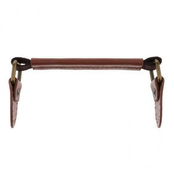 Milageto 3xLeather Pull Handle Luggage Suitcase Handle Strap Replacement Light Coffee