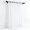 White-55"W x 69"L (Pack of 1), variant on 1 Panel Tab Top Voile Sheer Curtain White 102(h) X55(w) In
