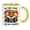 Yellow, variant on Personalized Bear In Mushroom Mug, Animal Accent Cup, Customized Funny Bear Ceramic Mug, Coffee Mug Tea Cup Woodland Hiking Camping Bear Cabin Woods Lodge Gift - Black