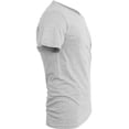 thumbnail image 4 of Ma Croix Men's Premium Solid Cotton V Neck T-Shirts Short Sleeve Tee, 4 of 8