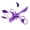 Purple, variant on MSJUHEG Headband Party Headwear Hats for Tea Party Flower Headbands for Women Flower Crowns for Women Feather Headband Flapper Headpiece Floral Headdress for Women Black One Size