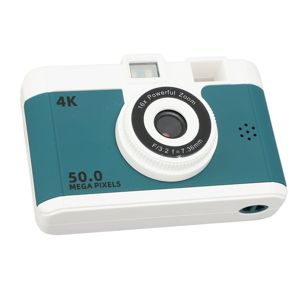 Cámara Digital De 50mp 1080p Cámara Compacta Pequeña 8x Zoom 2.4 Pulgadas Batería De 800 MAh, Para Viajes, Reuniones, Graduaciones, Bodas