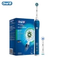 thumbnail image 3 of Cepillos de dientes eléctricos Oral B Pro2000, rotación sónica 3D, blanqueamiento dental, 2 modos, sensor de presión visible, recargable, resistente al agua, 3 of 5