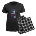 thumbnail image 5 of CafePress - Dragon Fantasy Anime Pajamas - Women's Short Sleeve Print T-Shirt and Pants Dark Cotton Pajama Set, 5 of 7